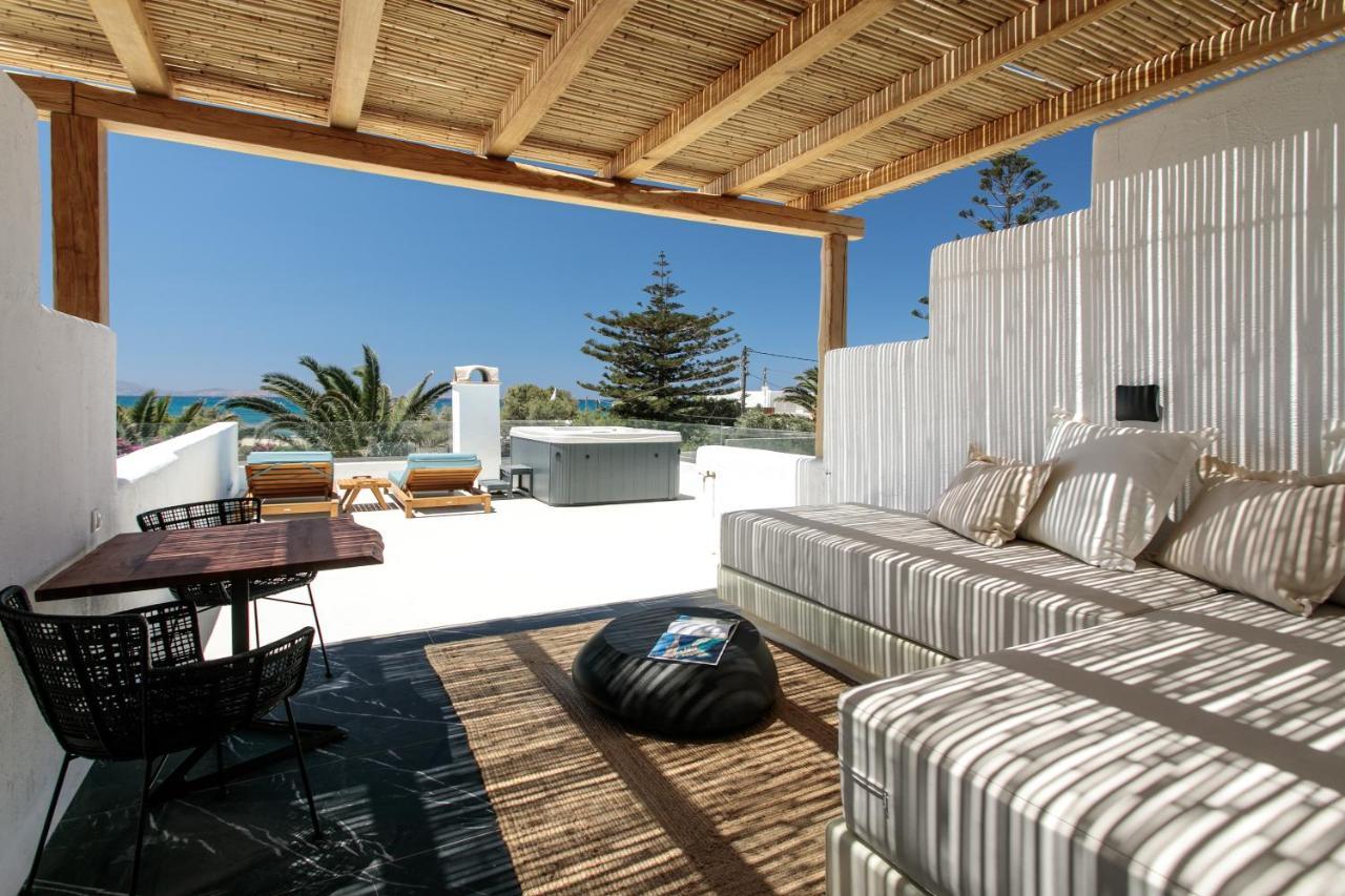 Alkyoni Beach Hotel Naxos City Exteriör bild