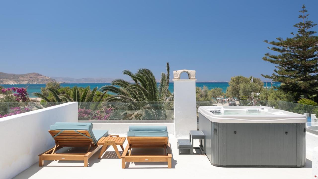 Alkyoni Beach Hotel Naxos City Exteriör bild