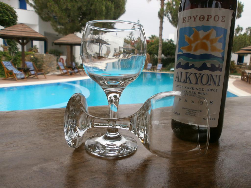Alkyoni Beach Hotel Naxos City Exteriör bild